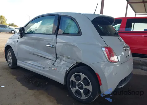 2017 Fiat 500 Battery Electric из США, поврежденный, VIN 3C3CFFGEXHT530091